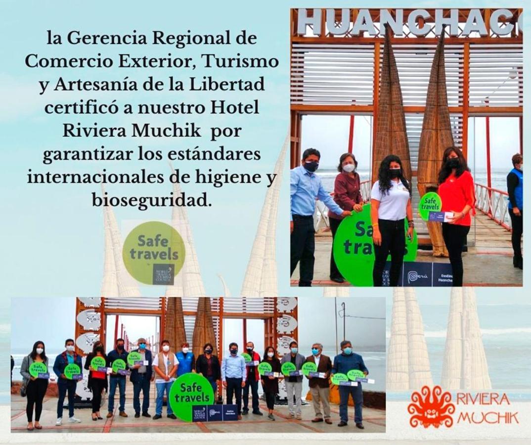 Hotel Riviera Muchik Huanchaco Kültér fotó